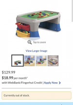 Little Tikes Easy Adjust Play Table