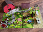 Barn toy set for kids