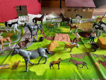 Barn toy set for kids