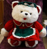 Christmas Grandma Bear Stuffed Toy