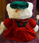 Christmas Grandma Bear Stuffed Toy
