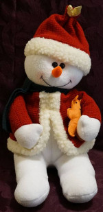 Christmas Snowman Stuffed Toy