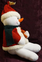Christmas Snowman Stuffed Toy
