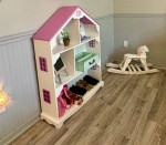 Dollhouse Bookcase Toy Storage
