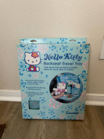 Hello Kitty car organizer back seat travel tray