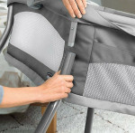 Bassinet Chicco LullaGo Nest Portable Poetic Indigo, Adjustable Canopy