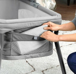 Bassinet Chicco LullaGo Nest Portable Poetic Indigo, Adjustable Canopy