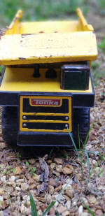 Tonka dump truck and front loader