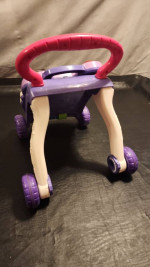 vtech sit to stand learning walker toy purple and pink