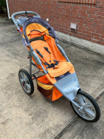InStep Flash Baby Toddler Jogging Stroller Fixed Wheel Single Child