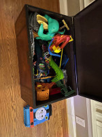 Toy chest FULL of Thomas & Friends Trains!
