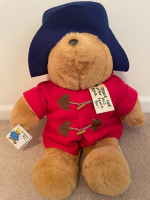 Vintage Paddington Bear Large Classic Cuddly Paddington
