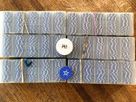 600 Bulk Composite Clay Blue Poker Chips With Dealer Buttom