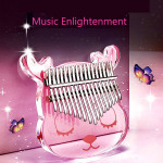 Kalimba Thumb Piano -17 Key Acrylic Cute