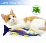 Funny Floppy Moving Fish Cat Toy Realistic Interactive Dancing Catnip