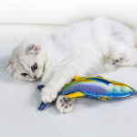 Funny Floppy Moving Fish Cat Toy Realistic Interactive Dancing Catnip