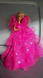 Barbie holiday doll with stand