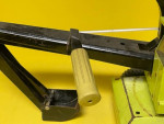 Vintage 60s 70s Tonka Back Hoe Shovel Green 6 Wheel Digger
