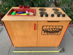 Jonti-Craft Sink and Stove Combo Play Kitchen Set w/ Toy Accessories