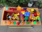 Jonti-Craft Sink and Stove Combo Play Kitchen Set w/ Toy Accessories