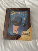 Vintage Stratego Game Collection Wood Box NEW