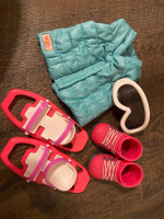 Everything pictured by OG and fits American Girl