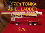 #290...tonka metal firetruck