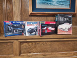 Collectible Scale Model Car Kits (Two are factory sealed)