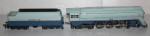 HO TRAIN SET SANTA FE BLUE GOOSE