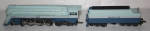 HO TRAIN SET SANTA FE BLUE GOOSE