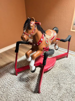 Radio Flyer Blaze Interactive Riding Horse, Brown Ride On Toy