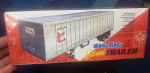 AMT Big Rig Semi Trailer 1/25 Scale Model Kit
