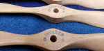 Vintage O & R , Invader Wooden RC Model Airplane Propellers