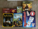 Board Games - Splendor, 7 Wonder/Duel, Carcassone, Pandemic, exploding