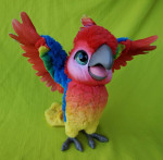 FurReal Rock A Too the Singing Bird Parrot Toy