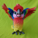 FurReal Rock A Too the Singing Bird Parrot Toy
