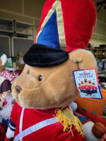 Aurora A&A Teddy Toy Soldier Bear Military Plush 24" tall approx | New with Tags