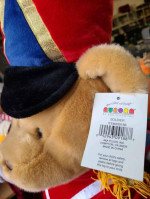 Aurora A&A Teddy Toy Soldier Bear Military Plush 24" tall approx | New with Tags