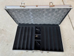 Aluminum Poker Chip Case 20.5"x11.5"
