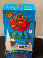 500 pieces. TNT Exploding Reindeer Poop! Festive holiday Snappers Popp