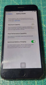 Apple iphone 7 Plus - Black- 32GB - Virtual Home Button