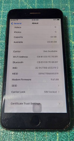 Apple iphone 7 Plus - Black- 32GB - Virtual Home Button