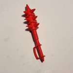 Masters of the Universe He Man Spikor Spiked red club accessory part
