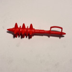 Masters of the Universe He Man Spikor Spiked red club accessory part