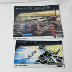 Mega Bloks Halo Wars UNSC Hornet 96806 UNSC Scorpion 96807 manuals