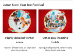 TWO LEGO Lunar New Year Ice Festival (80109)