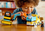 LEGO DUPLO Bulldozer (10930) and Truck Excavator Construction (10931)