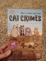 Cat Crimes Who's To Blame Logic Game 40 'Crimes" to Solve - Factory Se