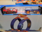 Hot Wheels Flying Customs Wild Drive Drag Race Playset
