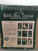 Preservation Puzzles Foam Bird Puzzle - Keel - Bill Toucan